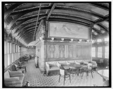 Convention hall, Str. City of Cleveland, Detroit & Cleveland Navigation Co., c1908. Creator: Unknown