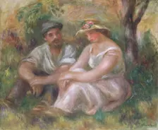 Conversation 1912. Creator: Pierre-Auguste Renoir