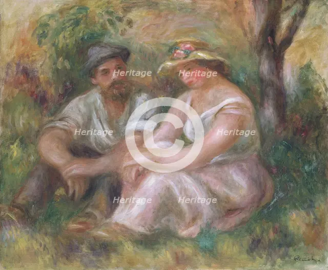 'Conversation', 1912. Creator: Pierre-Auguste Renoir.