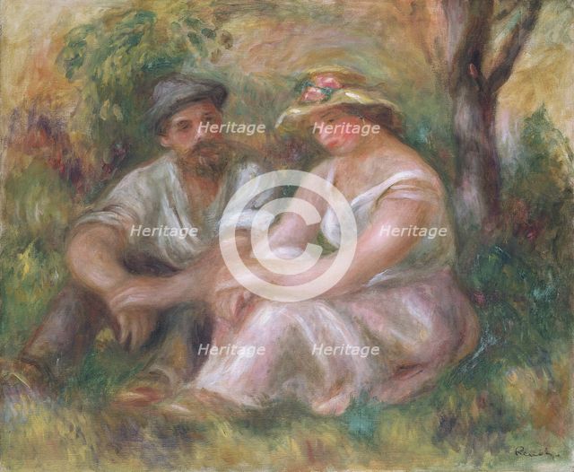 'Conversation', 1912. Creator: Pierre-Auguste Renoir.