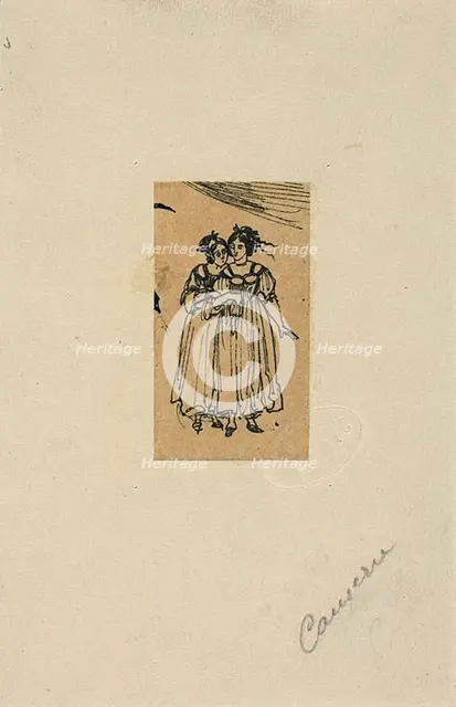 Conversation, n.d. Creator: Rodolphe Bresdin.