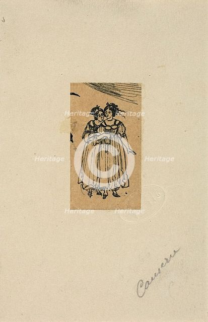 Conversation, n.d. Creator: Rodolphe Bresdin.