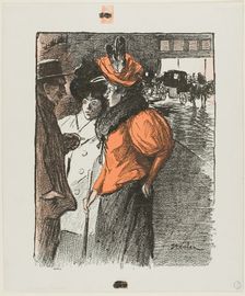 Conversation, n.d. Creator: Theophile Alexandre Steinlen