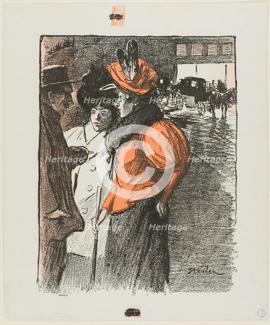 Conversation, n.d. Creator: Theophile Alexandre Steinlen.