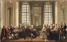Conversation at Drottningholms Palace, 1779