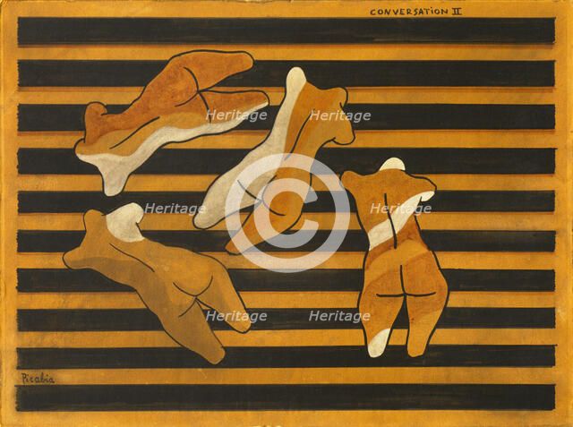 Conversation II, c. 1922. Creator: Picabia, Francis (1879-1953).