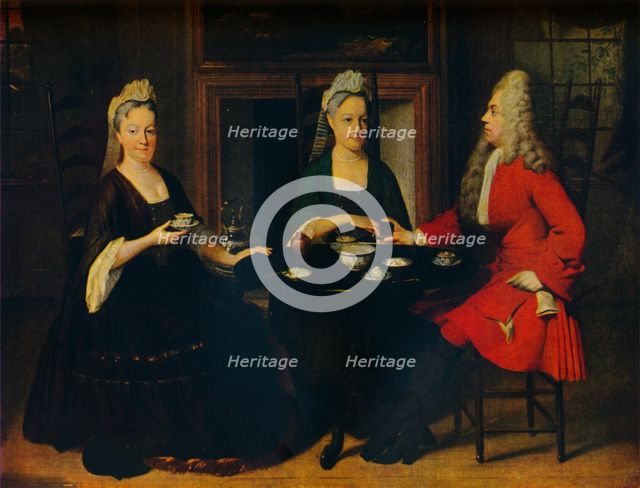 'Conversation Piece', c1735. Artist: Jan Maurits Quinkhard.