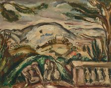 Conversation sous la colline, 1924. Creator: Friesz, Achille-Emile-Othon (1879-1949)