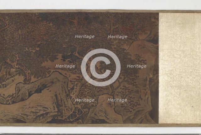 Conversing Beside the Hao River, Ming dynasty, 16th century. Creator: Unknown.