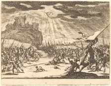 Conversion of Paul, 1635. Creator: Jacques Callot