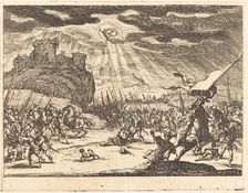 Conversion of Paul, 1635. Creator: Jacques Callot