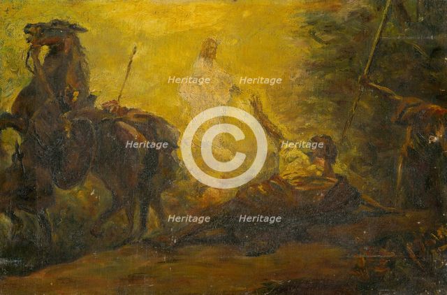 Conversion of Paul, 1900. Creator: Arpad Feszty.