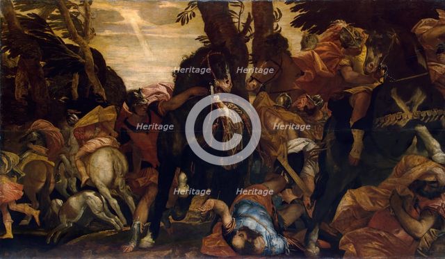 Conversion of Saul, 1570. Creator: Paolo Veronese.