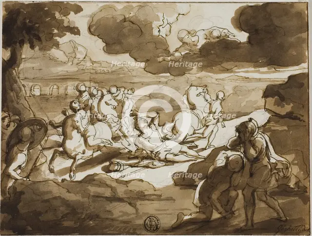 Conversion of St. Paul, n.d. Creator: Francesco Coghetti.