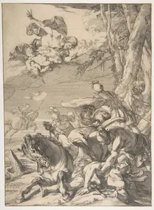 Conversion of St. Paul. Creator: Laurent de la Hyre