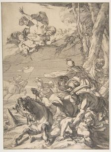 Conversion of St. Paul. Creator: Laurent de la Hyre