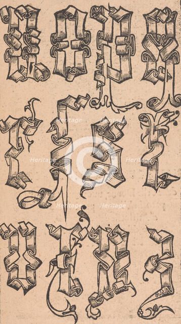 Convivio delle Belle Donne, page 22 (recto), August 1532., August 1532. Creator: Matteo da Treviso.