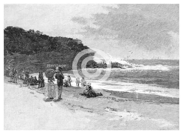 Coogee Beach, Sydney, New South Wales, Australia, 1886. Artist: Unknown