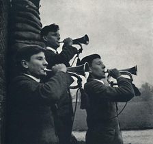 Cookhouse door 1941. Artist: Cecil Beaton