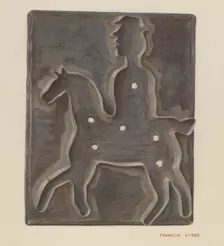 Cookie Cutter, 1935/1942. Creator: Franklyn Syres