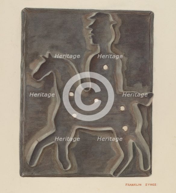 Cookie Cutter, 1935/1942. Creator: Franklyn Syres.