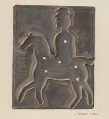 Cookie Cutter, 1935/1942. Creator: Franklyn Syres