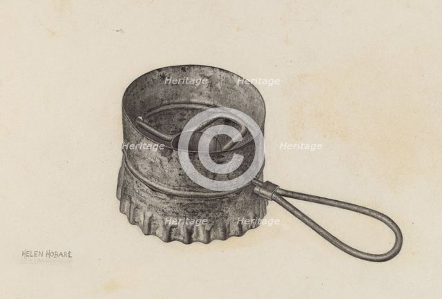 Cookie Cutter, c. 1936. Creator: Helen Hobart.