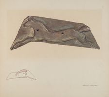 Cookie Cutter, c. 1941. Creator: Adolph Opstad