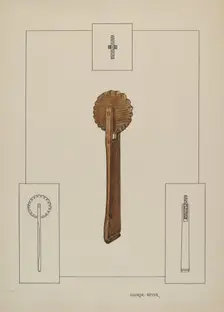 Cookie Cutter, c. 1941. Creator: Beyer, George