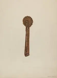 Cookie Cutter, c. 1941. Creator: Jennie Kamar