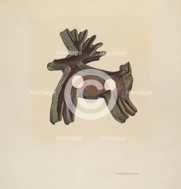 Cookie Cutter, c. 1941. Creator: Michael Rekucki.