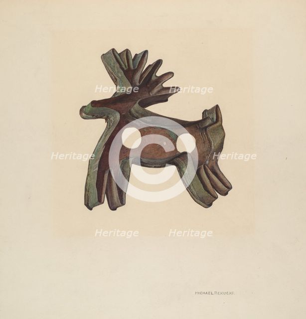 Cookie Cutter, c. 1941. Creator: Michael Rekucki.