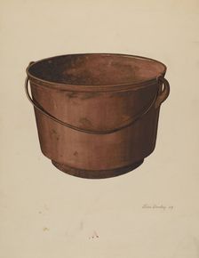 Cooking Kettle, 1939. Creator: Thomas Dooley