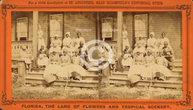 Cooks, chambermaids, nurses and one hostler, of Gen. Geo. Washington, c1850-c1930. Creator: Unknown.