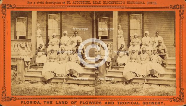 Cooks, chambermaids, nurses and one hostler, of Gen. Geo. Washington, c1850-c1930. Creator: Unknown.