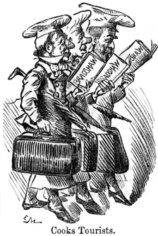 Cooks Tourists 1889