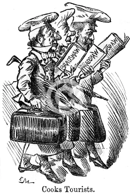 'Cooks Tourists', 1889. Artist: Unknown