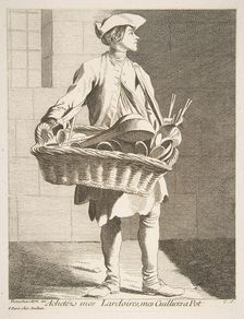 Cookware Peddler, 1746. Creator: Caylus, Anne-Claude-Philippe de