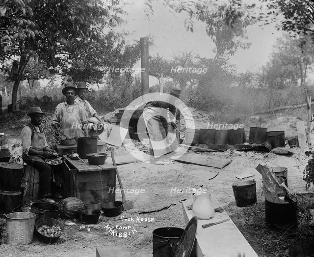 Cook house, 1893. Creator: Unknown.