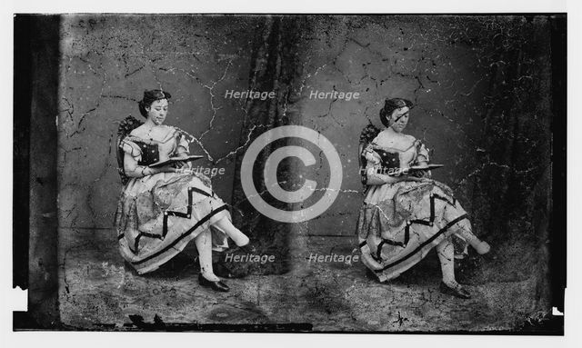 Cook, Posa, Actress, ca. 1860-1865. Creator: Unknown.