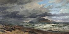 Cook Strait, New Zealand, c1884. Creator: Nicholas Chevalier