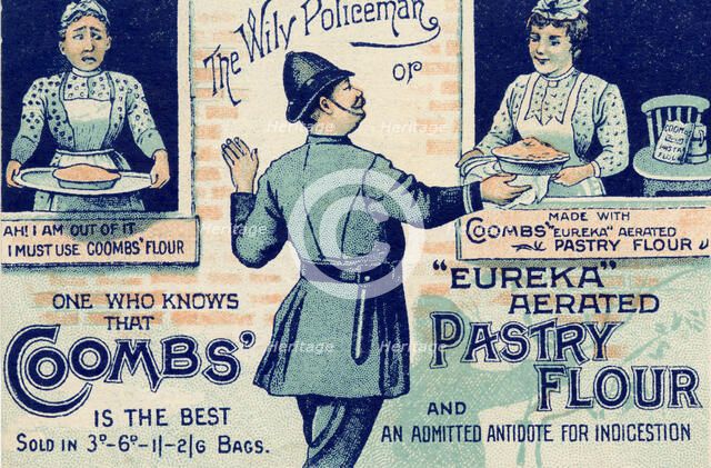 Coomb's Pastry Flour, 1900s. Artist: Unknown