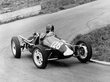 Cooper of T.Marsh at Prescott hill climb 1957. Creator: Unknown