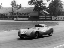 Cooper Bristol of Jack Brabham, British Grand Prix, Aintree, Merseyside, 1955. Creator: Unknown