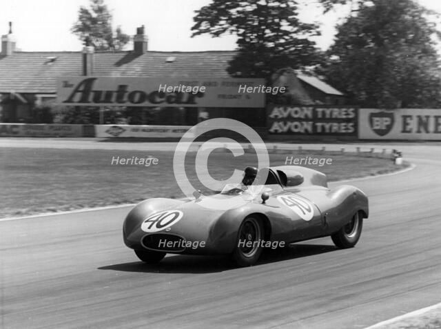 Cooper Bristol of Jack Brabham, British Grand Prix, Aintree, Merseyside, 1955. Creator: Unknown.