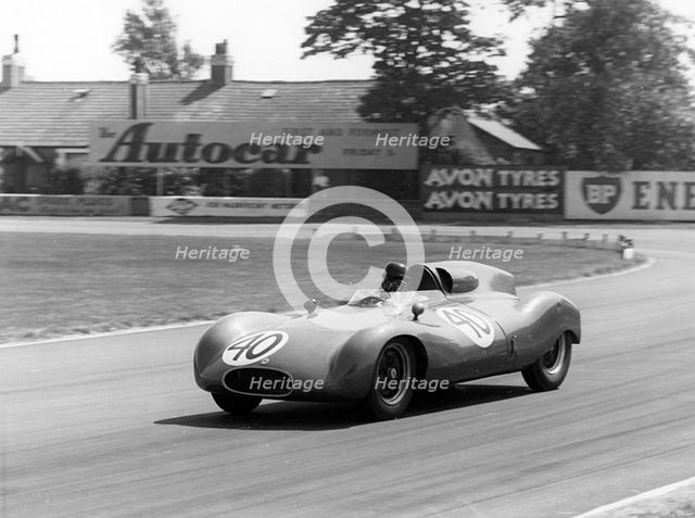 Cooper Bristol of Jack Brabham, British Grand Prix, Aintree, Merseyside, 1955. Creator: Unknown.