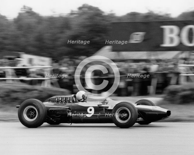 Cooper Coventry Climax, Bruce McLaren 1965 British Grand Prix. Creator: Unknown.