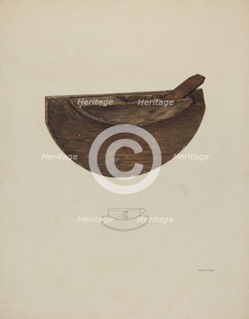 Cooper Plane, c. 1938. Creator: Edward Unger.