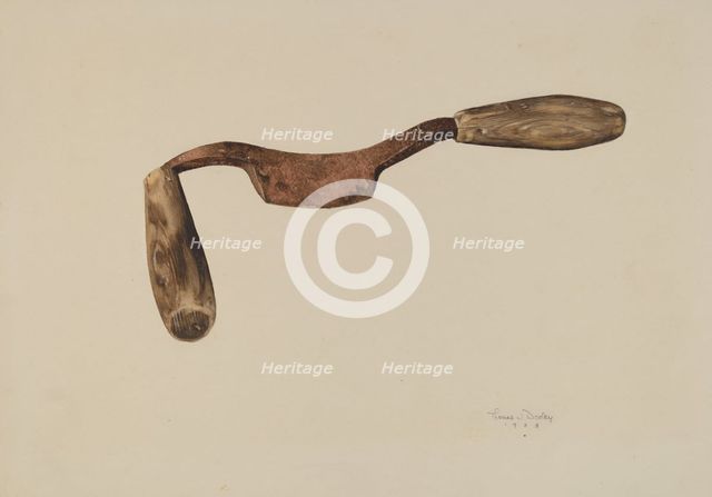 Cooper's Chamfer Knife, 1938. Creator: Thomas Dooley.