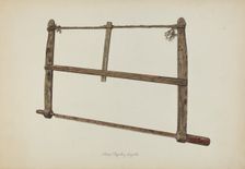 Coopersmith Saw, 1938. Creator: Lloyd Charles Lemcke